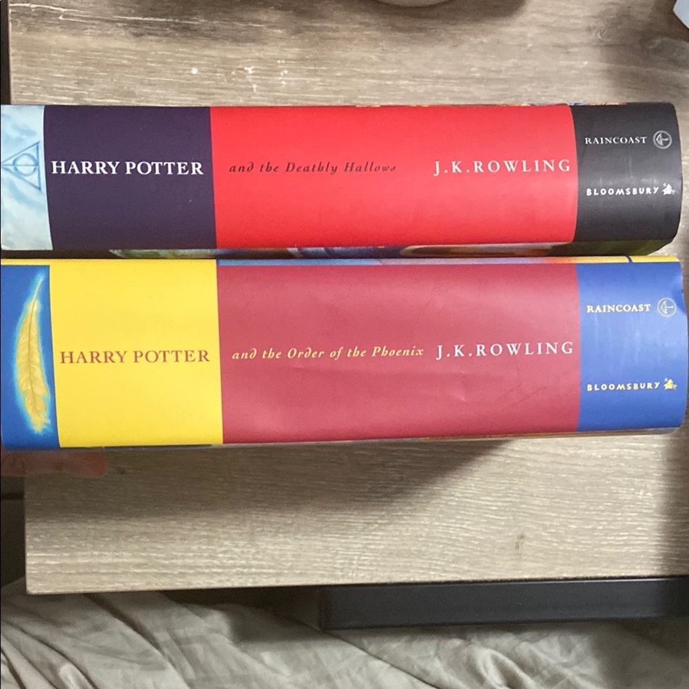 Harry Potter Hardcover Books Set of 2